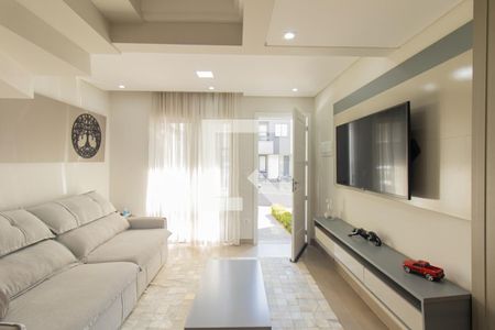 Sala de casa de condomínio para alugar com 2 quartos, 80m² em Atuba, Curitiba