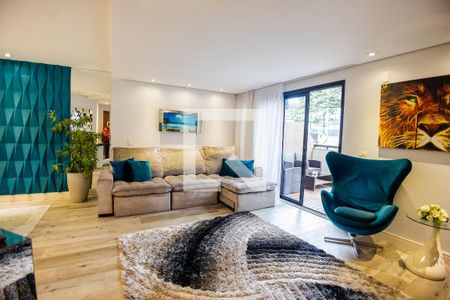 Sala de apartamento à venda com 2 quartos, 170m² em Jardim, Santo André