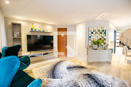 Sala de apartamento à venda com 2 quartos, 170m² em Jardim, Santo André