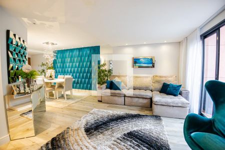 Sala de apartamento à venda com 2 quartos, 170m² em Jardim, Santo André