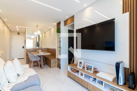 Sala  de apartamento à venda com 2 quartos, 52m² em Lauzane Paulista, São Paulo