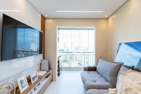 Sala  de apartamento à venda com 2 quartos, 52m² em Lauzane Paulista, São Paulo