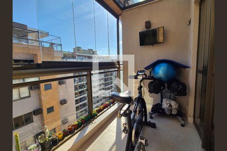 Varanda da Suíte 2 de apartamento à venda com 2 quartos, 235m² em Recreio dos Bandeirantes, Rio de Janeiro