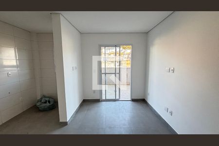 Sala  de apartamento à venda com 2 quartos, 69m² em Jardim Santo Alberto, Santo André