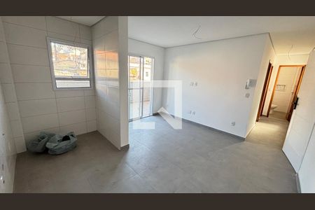 Cozinha de apartamento à venda com 2 quartos, 69m² em Jardim Santo Alberto, Santo André
