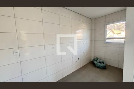 Cozinha de apartamento à venda com 2 quartos, 69m² em Jardim Santo Alberto, Santo André