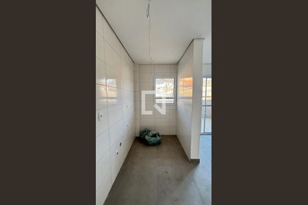 Cozinha de apartamento à venda com 2 quartos, 69m² em Jardim Santo Alberto, Santo André