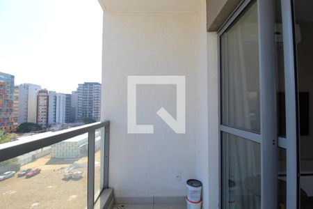 Varanda de apartamento à venda com 1 quarto, 36m² em Indianópolis, São Paulo