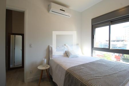 Quarto Suíte de apartamento à venda com 1 quarto, 36m² em Indianópolis, São Paulo