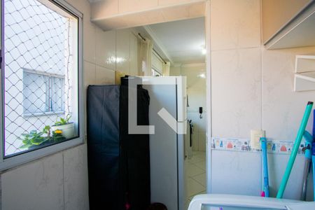 Área de serviço de apartamento para alugar com 2 quartos, 53m² em Rp3 (regiões de Planejamento), Santo André
