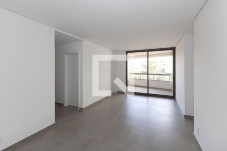 Sala de apartamento à venda com 3 quartos, 115m² em Vila das Flores, Nova Lima