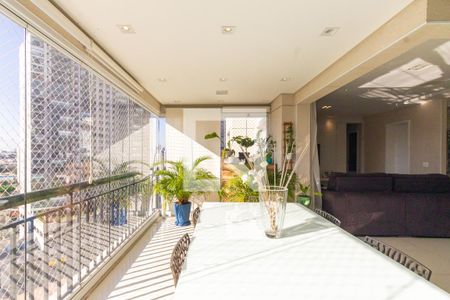 Varanda da Sala de apartamento para alugar com 2 quartos, 100m² em Vila Gomes Cardim, São Paulo