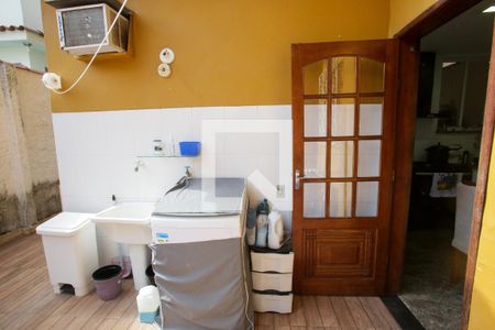 Área de Serviço de casa à venda com 3 quartos, 90m² em Taquara, Rio de Janeiro