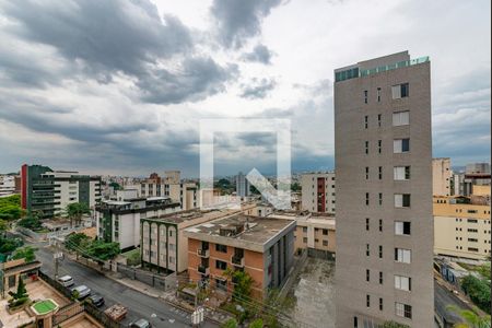 Varanda da Sala de apartamento à venda com 4 quartos, 148m² em Coração Eucarístico, Belo Horizonte