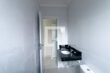 Banheiro da Suíte de casa para alugar com 3 quartos, 92m² em Boneca do Iguaçu, São José dos Pinhais