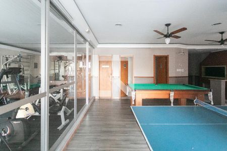 Área Comum - Sala de Jogos de apartamento à venda com 3 quartos, 79m² em São Sebastião, Porto Alegre