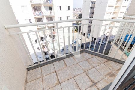 Varanda da Sala de apartamento à venda com 2 quartos, 56m² em Vila Carmosina, São Paulo