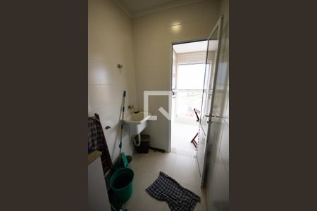 Área de Serviço de apartamento para alugar com 1 quarto, 55m² em Vila Caiçara, Praia Grande