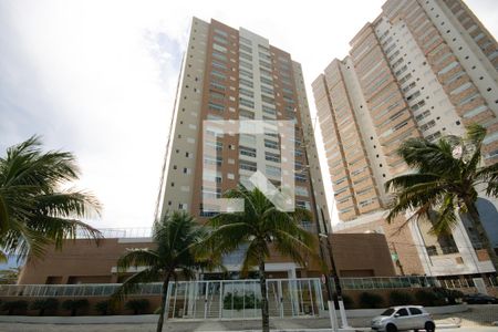 Fachada de apartamento para alugar com 1 quarto, 55m² em Vila Caiçara, Praia Grande