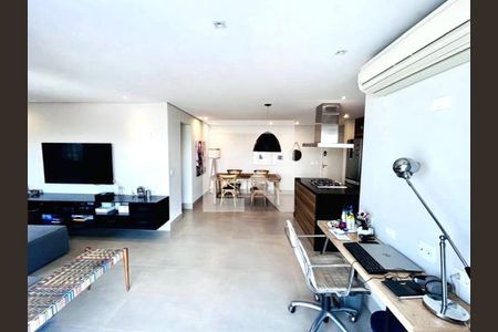 Sala de apartamento para alugar com 1 quarto, 77m² em Alto de Pinheiros, São Paulo