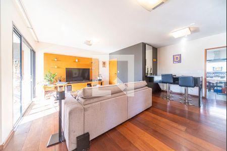 Sala de apartamento para alugar com 2 quartos, 145m² em Vila Bastos, Santo André