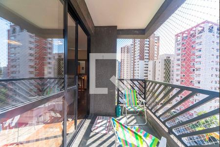 Varanda da Sala de apartamento para alugar com 2 quartos, 145m² em Vila Bastos, Santo André
