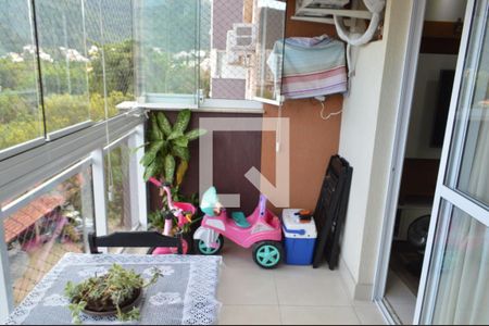 Varanda de apartamento à venda com 2 quartos, 57m² em Taquara, Rio de Janeiro