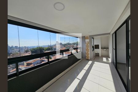 Varanda Gourmet de apartamento à venda com 3 quartos, 104m² em Vila São José, São Paulo