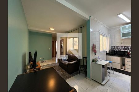 Sala de apartamento à venda com 2 quartos, 100m² em Jardim Stella, Santo André