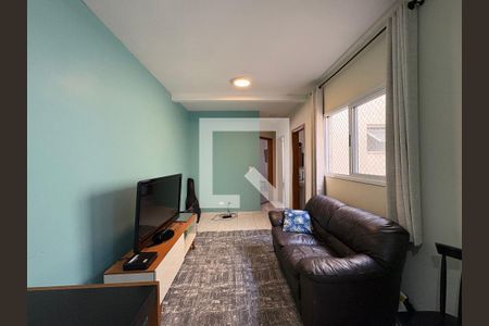 Sala de apartamento à venda com 2 quartos, 100m² em Jardim Stella, Santo André