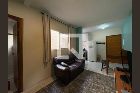 Sala de apartamento à venda com 2 quartos, 100m² em Jardim Stella, Santo André