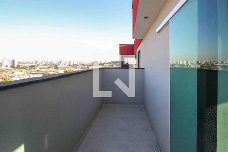 Varanda da Sala de apartamento para alugar com 2 quartos, 42m² em Parque Independencia, São Paulo