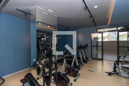 Área comum - Academia de apartamento para alugar com 1 quarto, 27m² em Tucuruvi, São Paulo