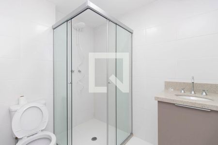 Banheiro de apartamento para alugar com 1 quarto, 27m² em Tucuruvi, São Paulo