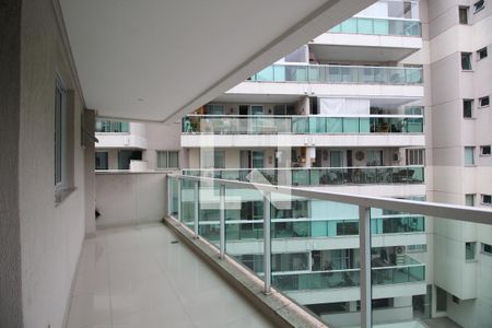 Sala - Varanda de apartamento para alugar com 3 quartos, 92m² em Freguesia (jacarepaguá), Rio de Janeiro