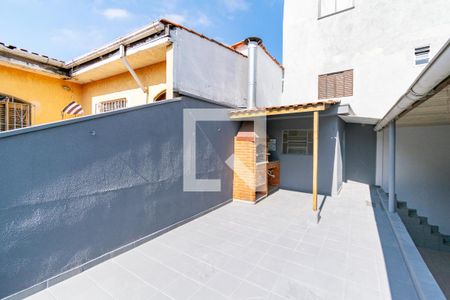 Churrasqueira de casa para alugar com 2 quartos, 90m² em Vila Campestre, São Paulo