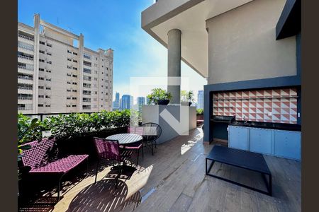 Área comum de kitnet/studio à venda com 1 quarto, 24m² em Vila Cordeiro, São Paulo