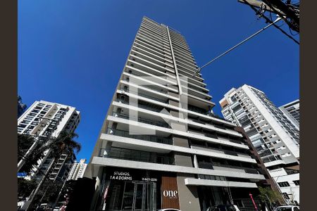 Fachada  de kitnet/studio à venda com 1 quarto, 24m² em Vila Cordeiro, São Paulo