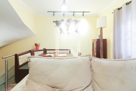 Sala de casa de condomínio à venda com 3 quartos, 200m² em Vila Gomes, São Paulo