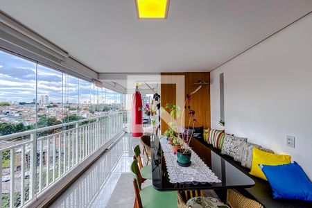 Varanda da Sala de apartamento à venda com 2 quartos, 89m² em Mooca, São Paulo