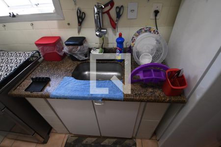 Cozinha de apartamento à venda com 1 quarto, 55m² em Ponte Preta, Campinas