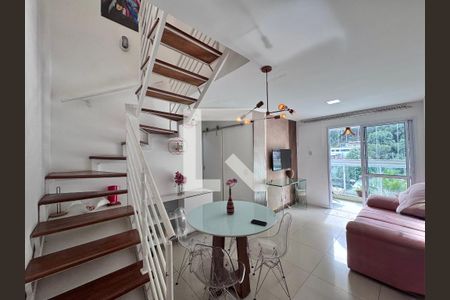 Sala de apartamento à venda com 3 quartos, 126m² em Recreio dos Bandeirantes, Rio de Janeiro