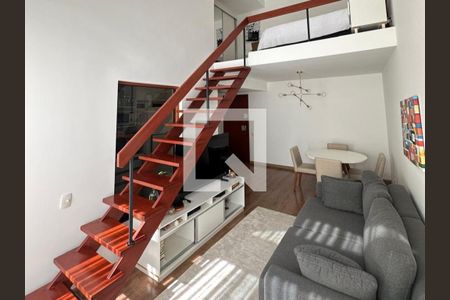 Sala de apartamento para alugar com 1 quarto, 49m² em Itaim Bibi, São Paulo