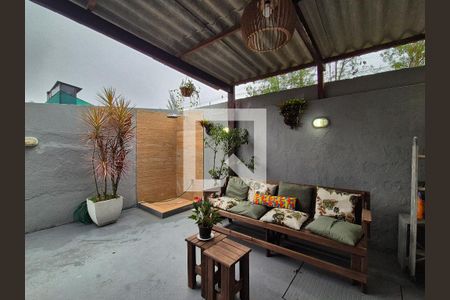 Varanda gourmet de casa de condomínio à venda com 2 quartos, 100m² em Vargem Grande, Rio de Janeiro