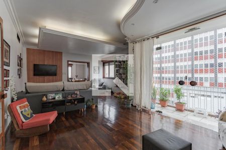 Sala de apartamento à venda com 3 quartos, 188m² em Floresta, Porto Alegre