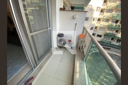Varanda - Sala de apartamento à venda com 2 quartos, 85m² em Barra da Tijuca, Rio de Janeiro