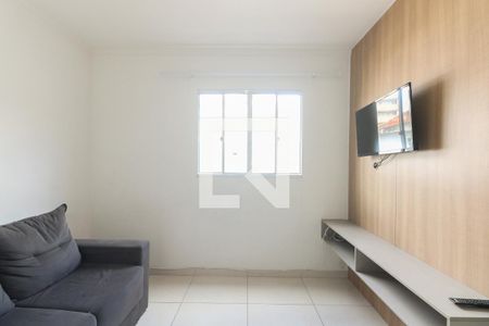 Sala  de apartamento à venda com 1 quarto, 35m² em Vila Nova Manchester, São Paulo