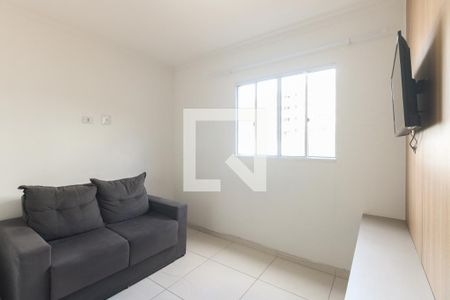 Sala  de apartamento à venda com 1 quarto, 35m² em Vila Nova Manchester, São Paulo