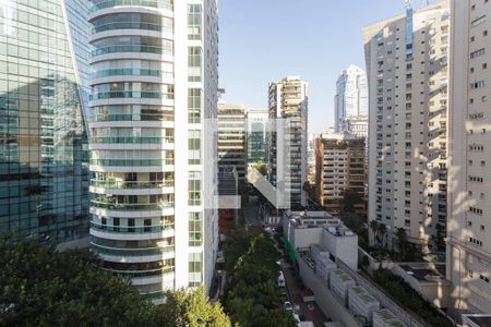 Vista Varanda de kitnet/studio para alugar com 1 quarto, 62m² em Itaim Bibi, São Paulo