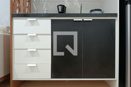 Cozinha de kitnet/studio para alugar com 1 quarto, 36m² em Pinheiros, São Paulo